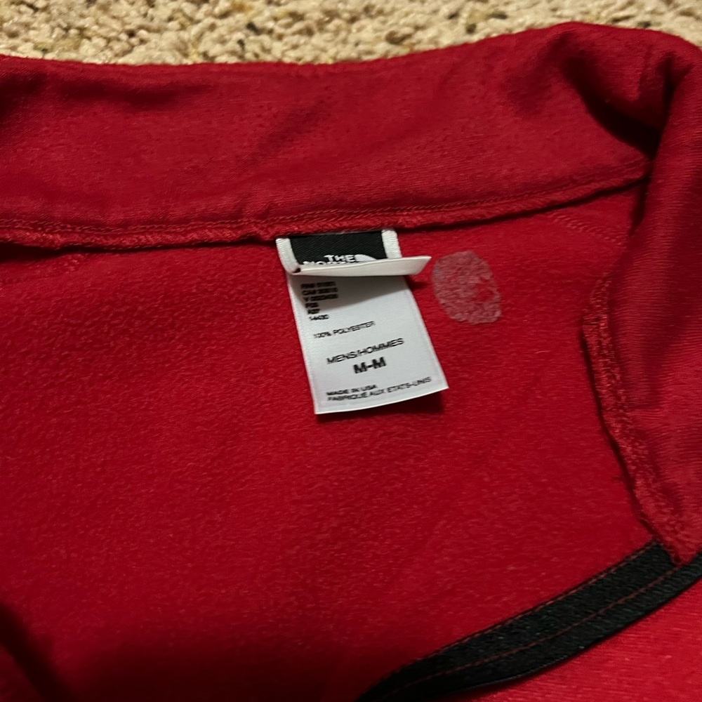 The North face 3/4 zip up pull over - Picture 2 of 5